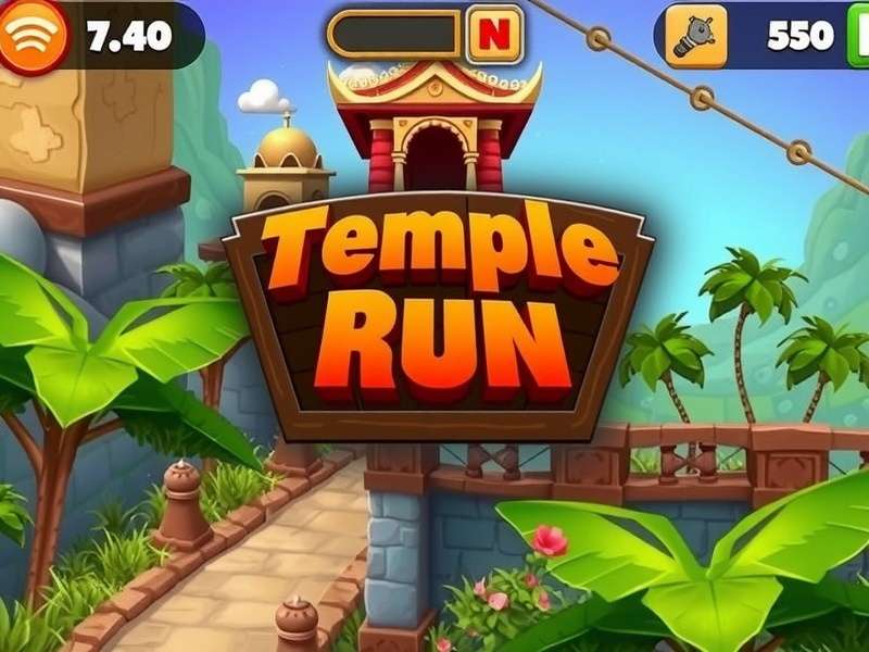 Temple Run 2011 Gameplay Screenshot
