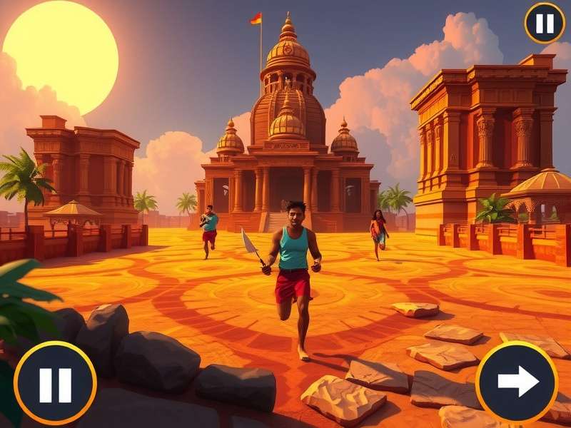 Temple Run PC Gameplay