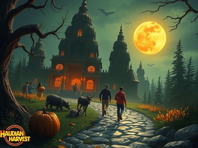 Temple Run 2 Haunted Harvest 2021 Game Screenshot