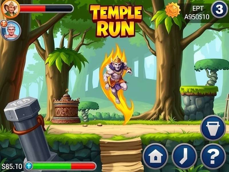 Temple Run Mod APK 2 Gameplay