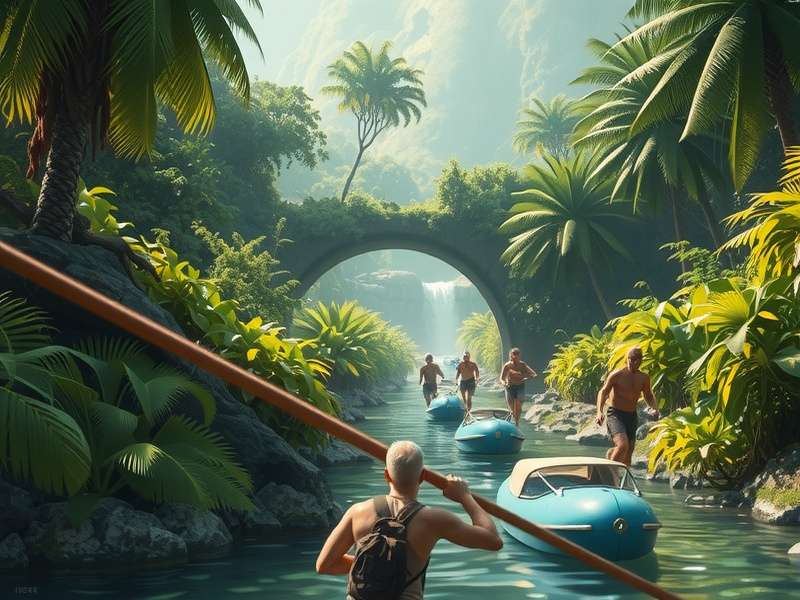 Temple Run 974 Creek गेमप्ले