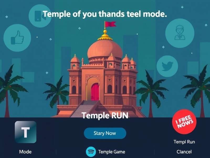 Temple Run Developer Facebook Group Interface