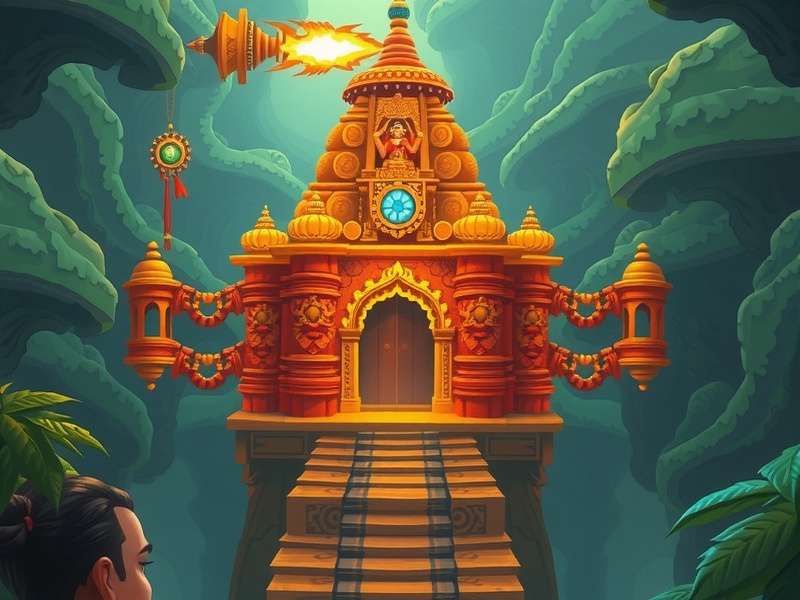 Temple Run iPhone 5 गेमप्ले स्क्रीनशॉट