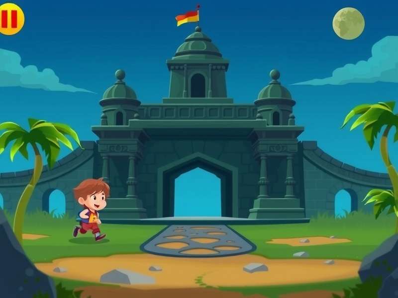 Temple Run 5 Cartoon for Babies गेमप्ले