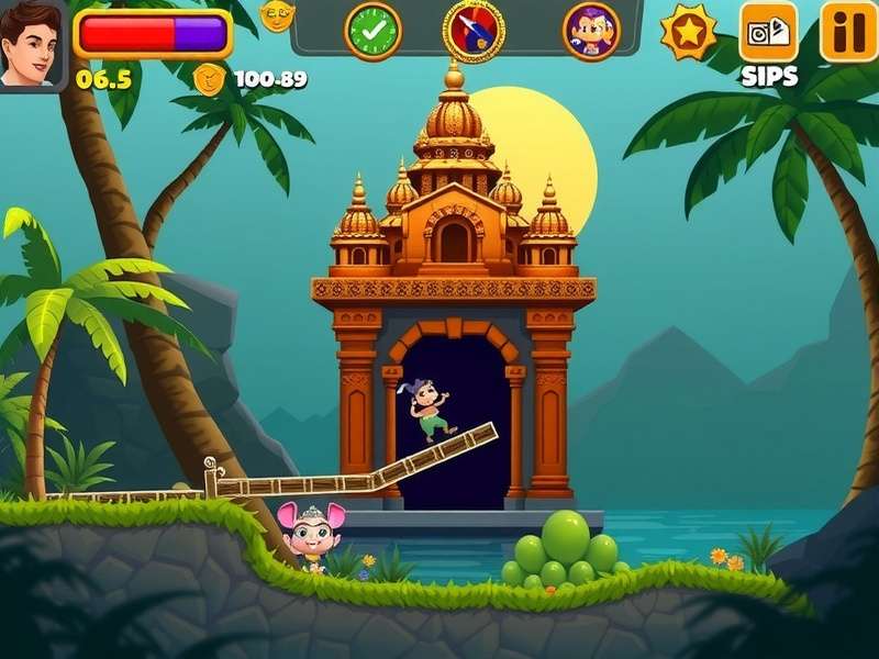 Temple Run Gameplay Screenshot