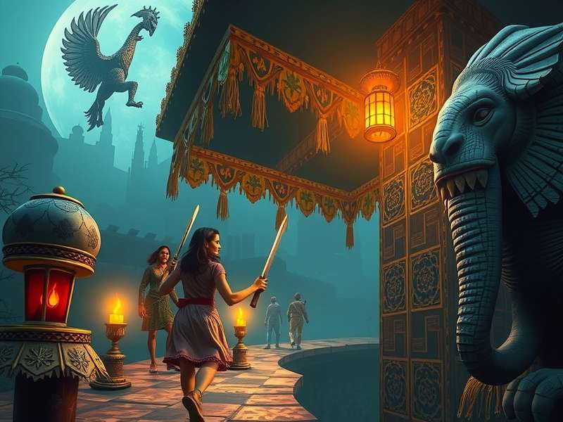 Temple Run Jogo Online 360 गेमप्ले स्क्रीनशॉट