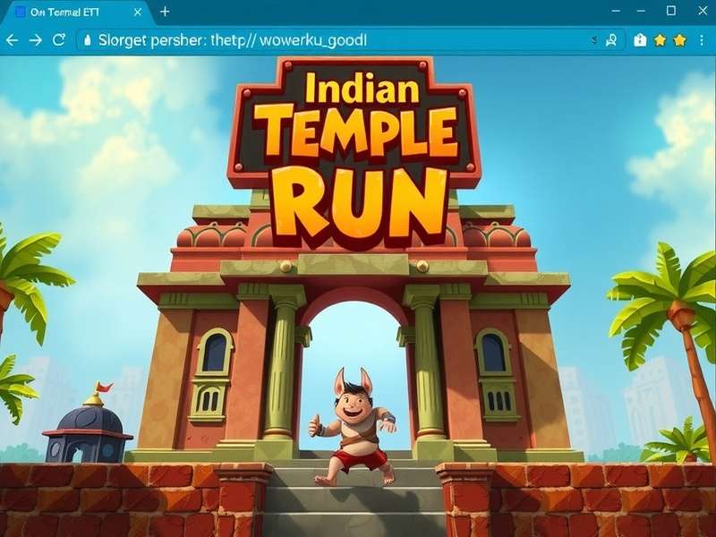 Temple Run Web Browser Gameplay