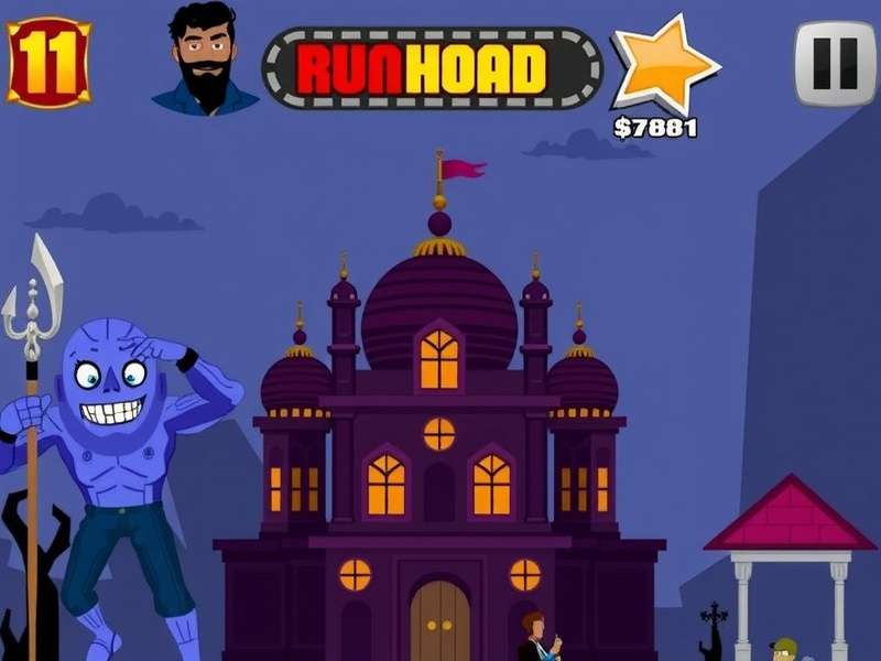 Temple Run Gameplay Screenshot