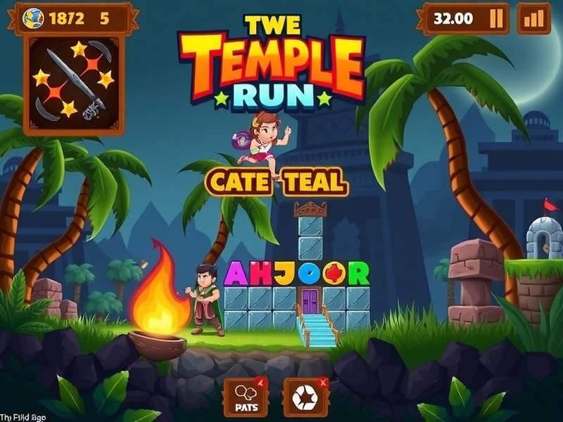 Temple Run Game Screenshot
