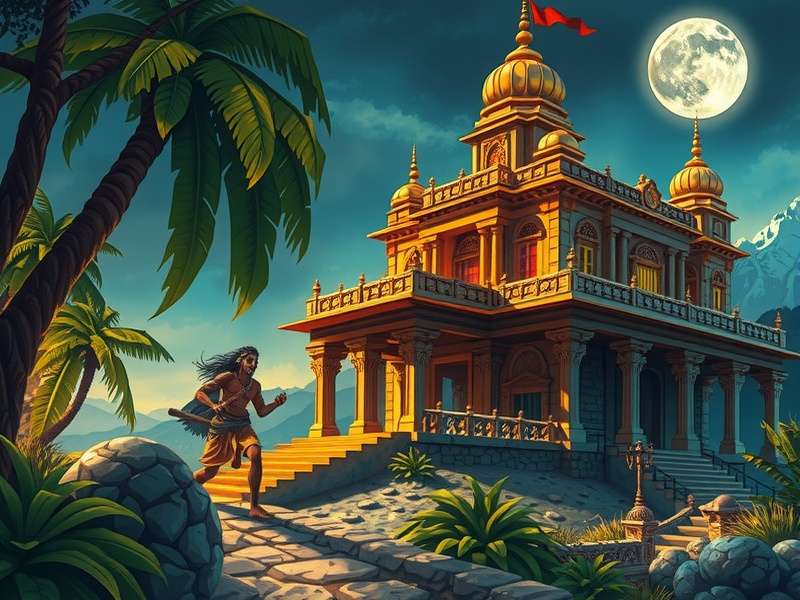 Temple Run 2 Enchanted Palace Bury Bones गेमप्ले