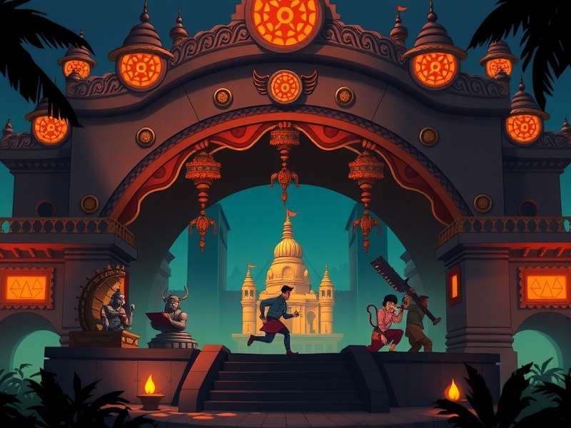 Temple Run Gameplay in Malayalam
