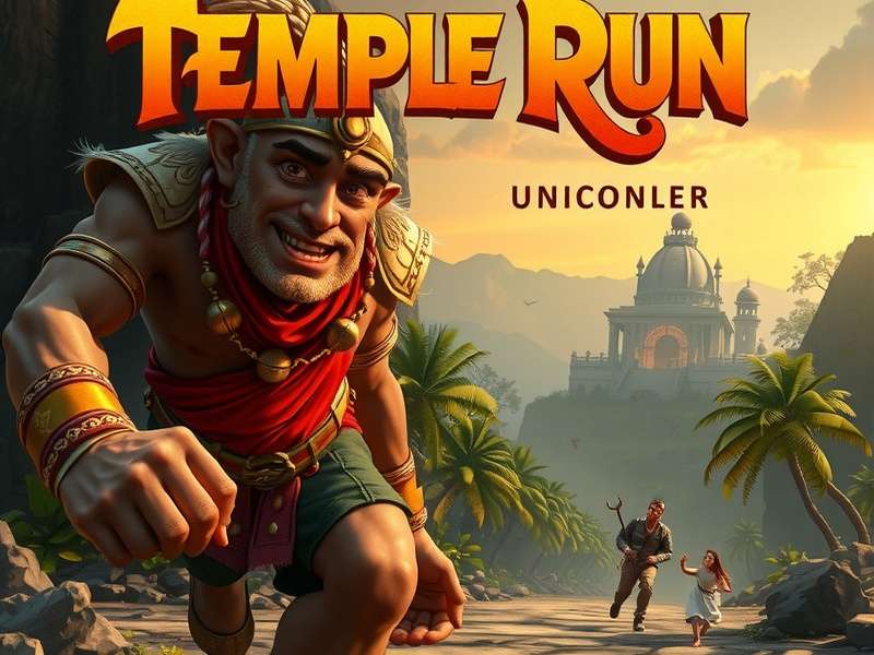 Temple Run 3 Online Unblocked 76 गेमप्ले स्क्रीनशॉट