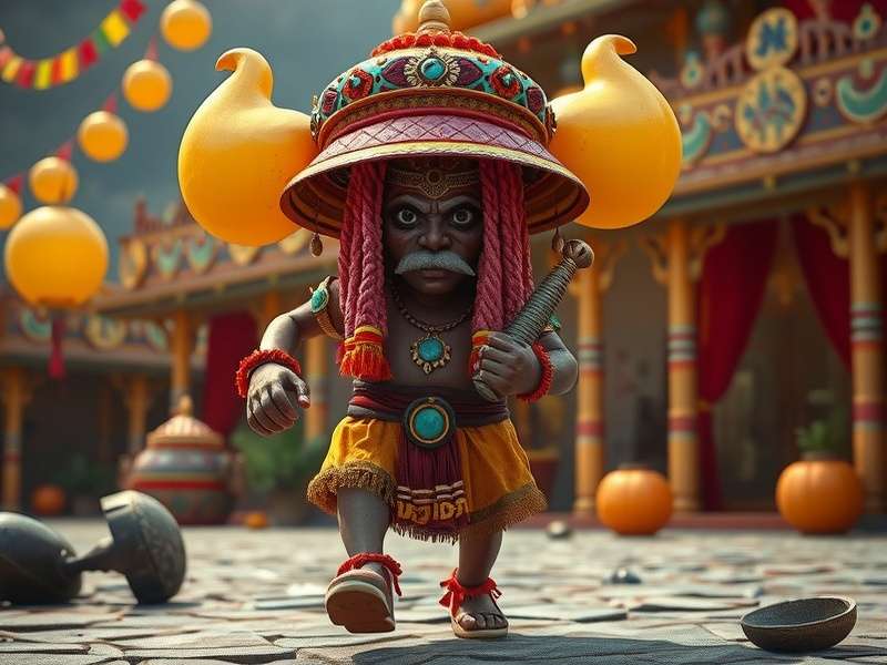 Temple Run 2 Tamatoa Costume gameplay screenshot