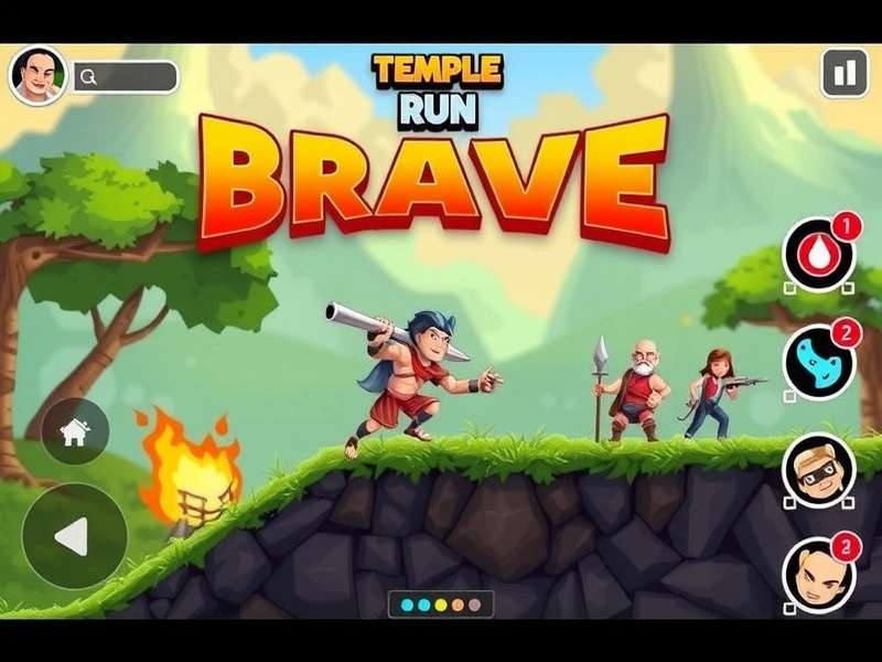 Temple Run Brave Mod APK Gameplay