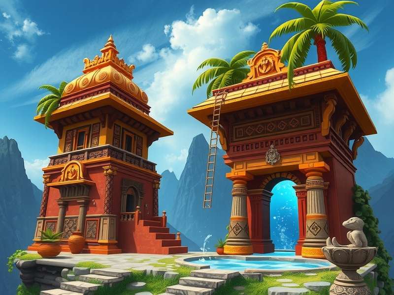 Temple Run Game Water Dispenser