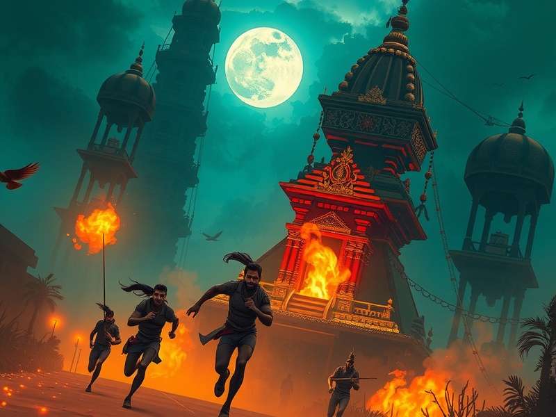 Temple Run Endless Runway Rogue गेमप्ले स्क्रीनशॉट