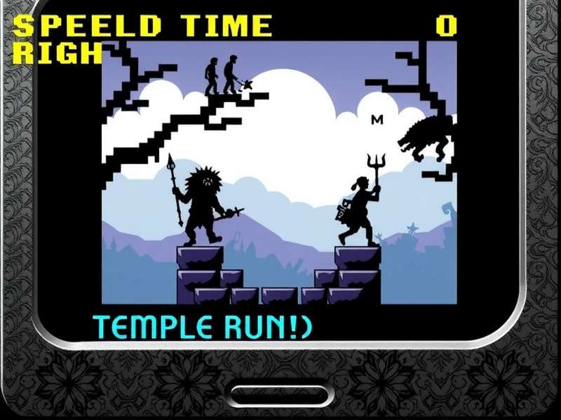Temple Run Gameboy Speedrun Timer