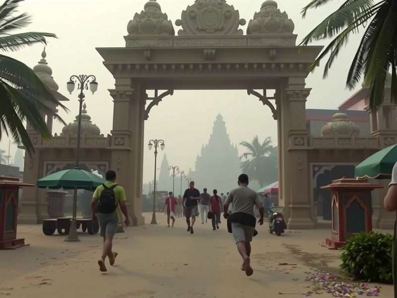Temple Run 2012 Real Life Video Screenshot