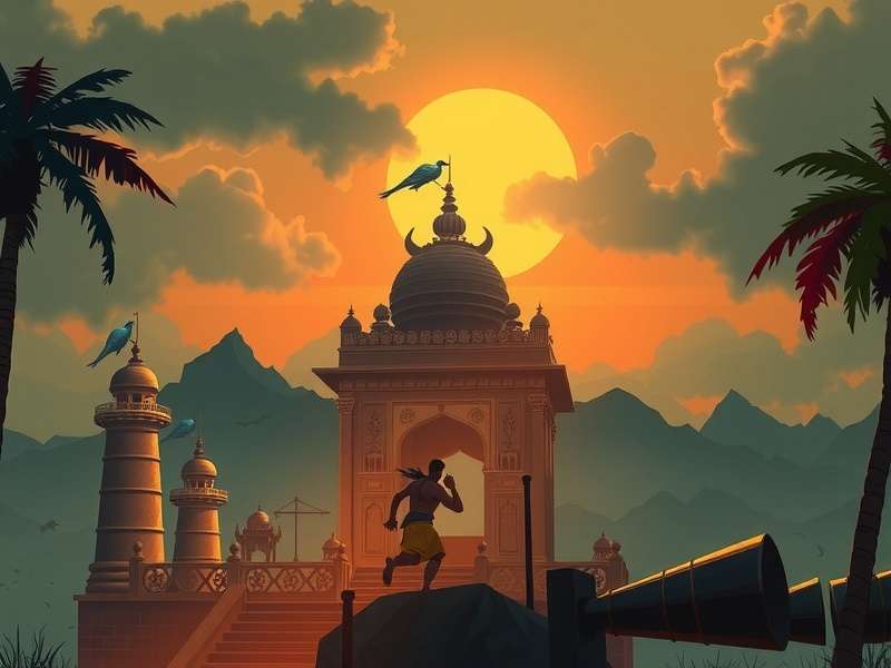 Temple Run Brave Fail gameplay screenshot