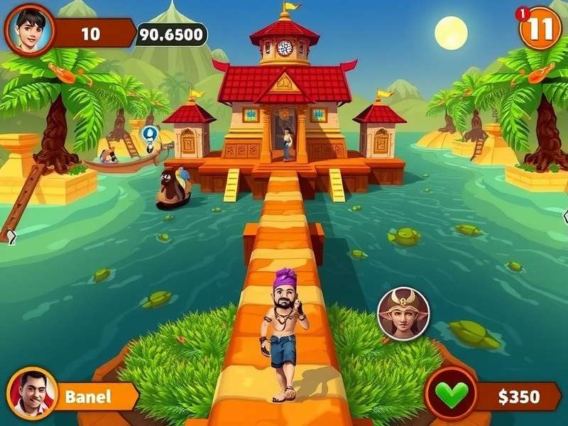 Temple Run 2 iPhone 4 गेमप्ले