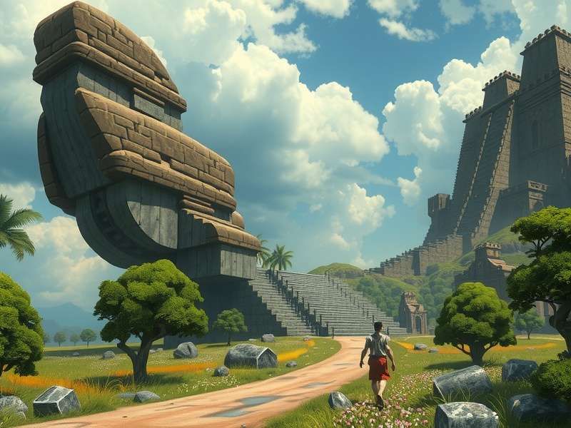 Temple Run Oz Gameplay Screenshot