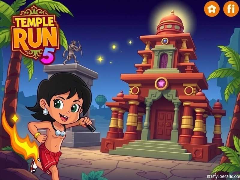 Temple Run 5 Cartoon Edition for Kids