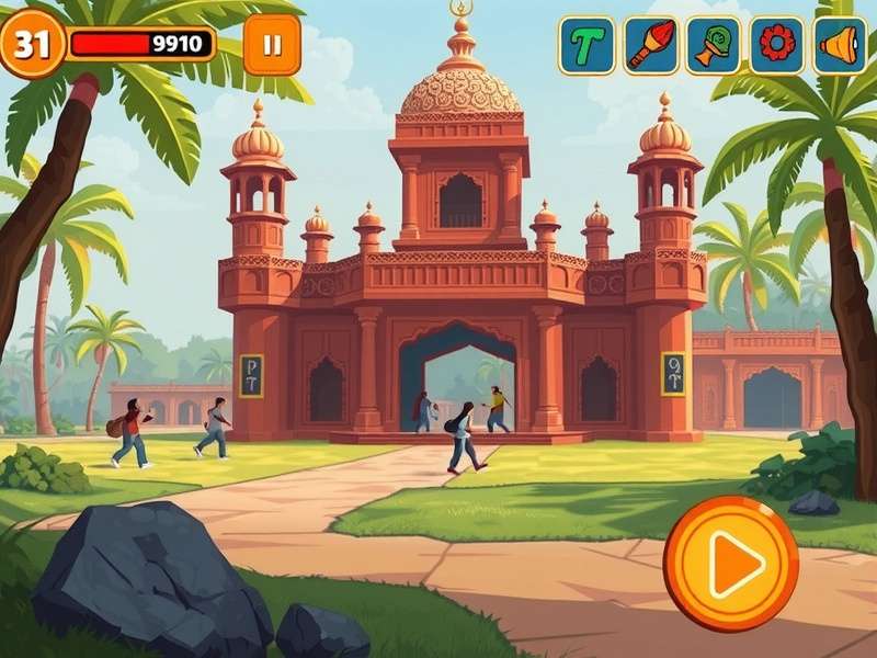 Temple Run 90s Show Gameplay Screenshot