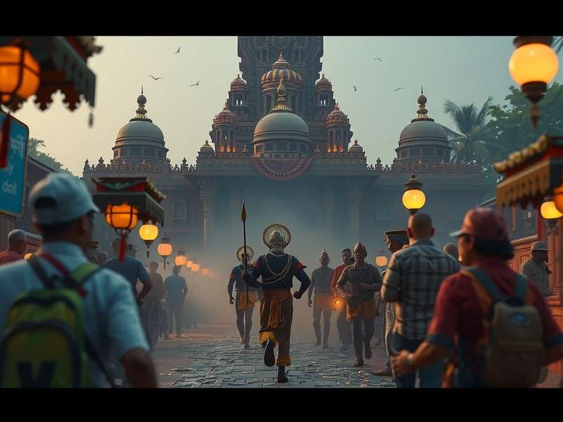 Temple Run Trailer Scene Main Image
