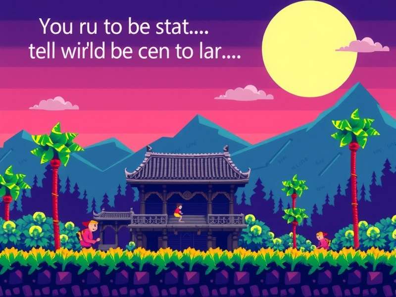 Temple Run Gameboy gameplay screenshot showing character running