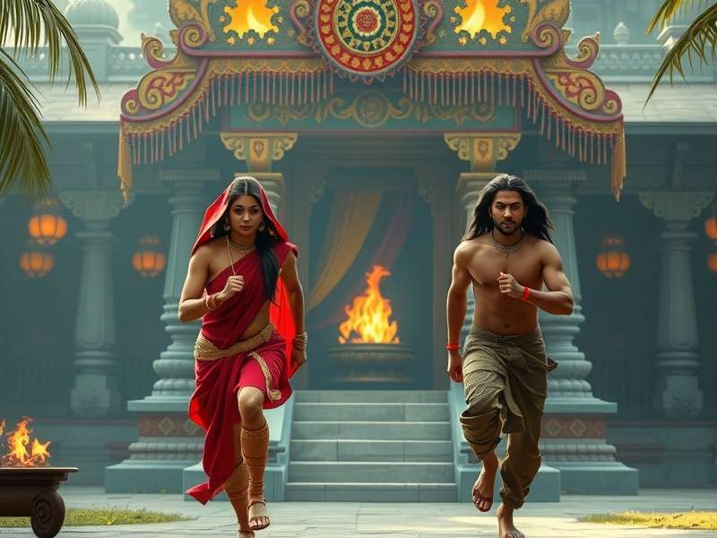 Temple Run female and male characters comparison
