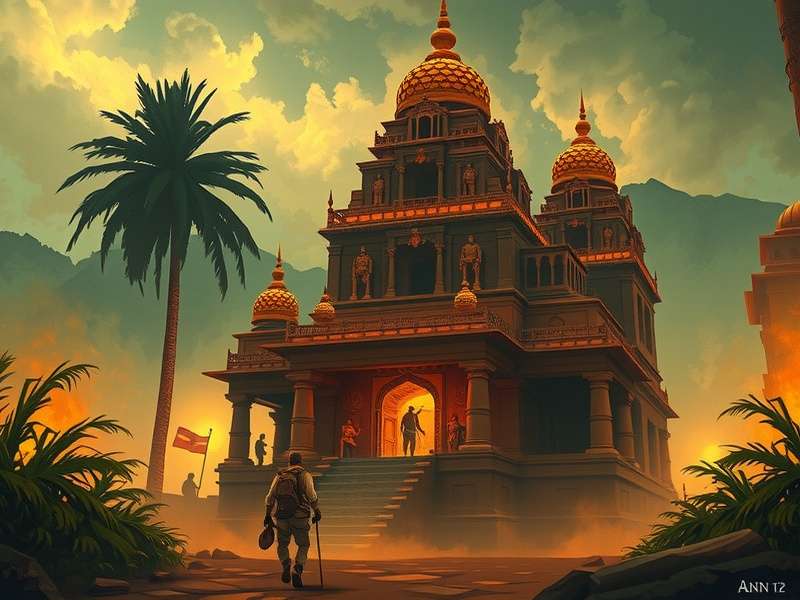 Temple Run Novel By Ann कवर