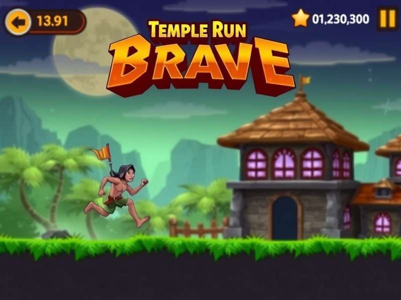 Temple Run Brave Games Gameplay Screenshot