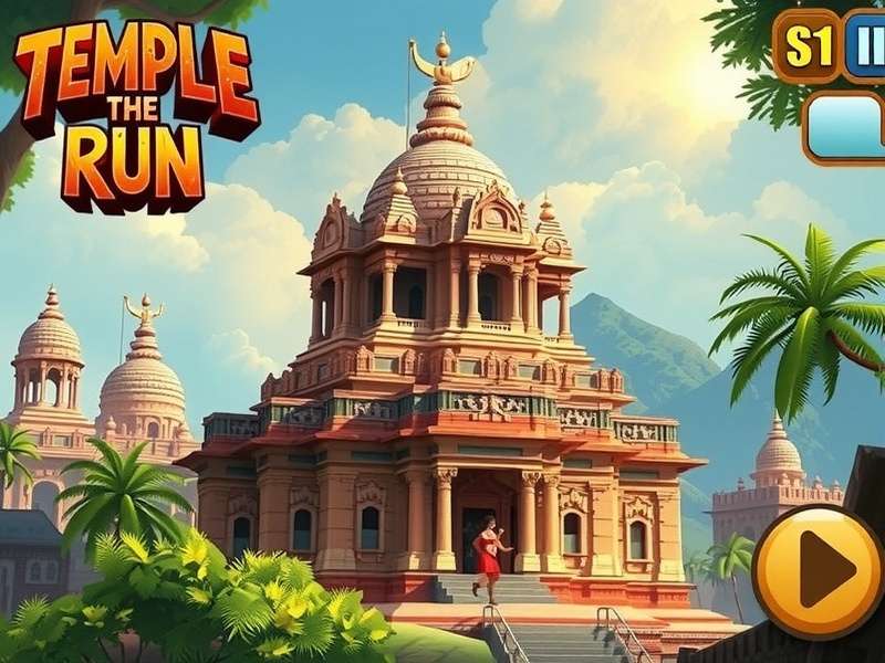 Temple Run Gameplay Screenshot