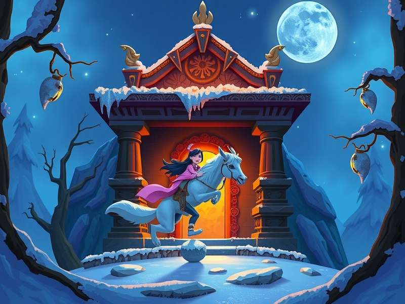 Temple Run 2 Frozen Shadows gameplay screenshot