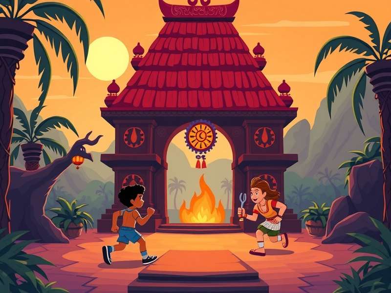 Temple Run on Numuki Disney gameplay screenshot