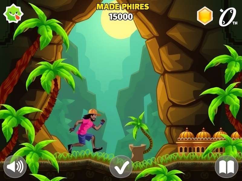 Temple Run 1 Gameplay Screenshot