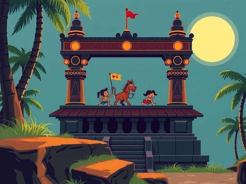 Temple Run Animation Sheet Technical Details