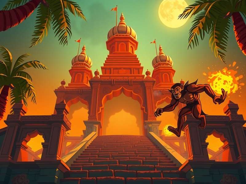 Temple Run 2 Enchanted Palace Gameplay