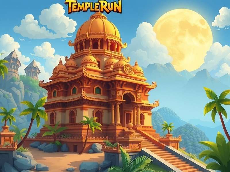Temple Run 1 Gameplay Screenshot