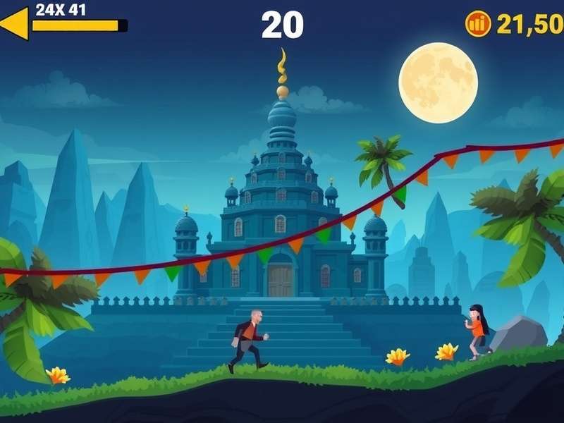Temple Run Gameplay Screenshot