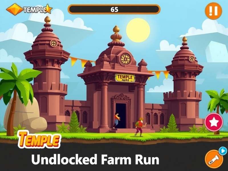 Temple Run 3D Gameplay Screenshot