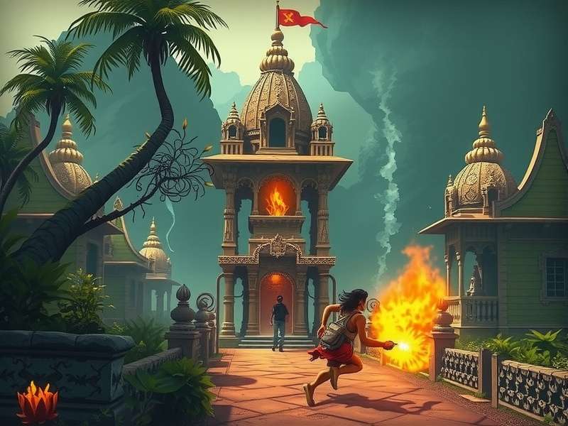 Temple Run Gameplay Screenshot