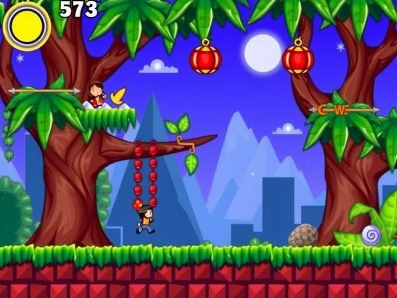 Temple Run Gameboy Advance Gameplay