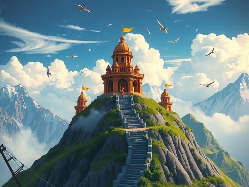 Temple Run 2 Sky Summit Poki गेमप्ले