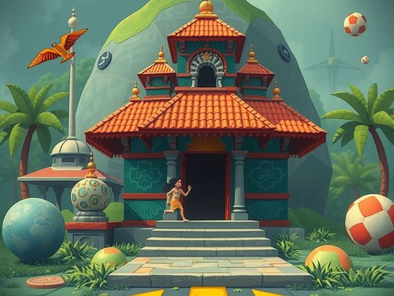 Temple Run Botslab gameplay screenshot