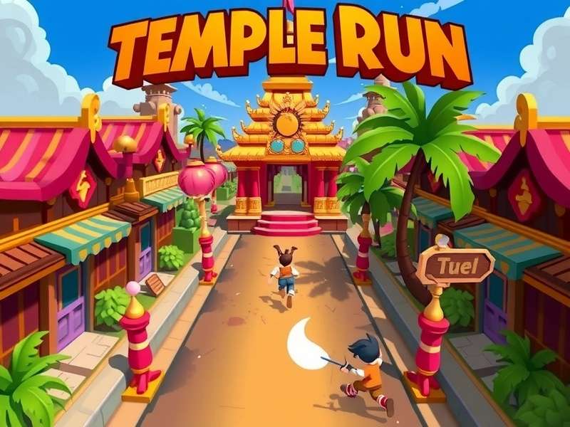 Temple Run Online Game Screenshot