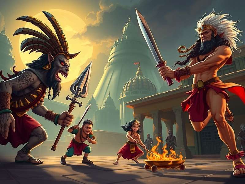 Temple Run Malevolent Kitchen Scene