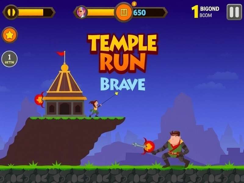 Temple Run Brave गेमप्ले स्क्रीनशॉट