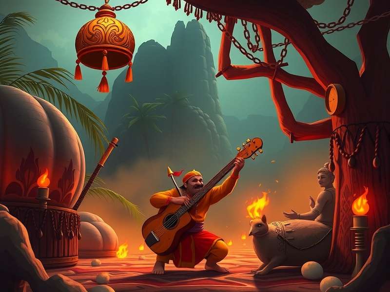 Temple Run Classic 12 String गेमप्ले
