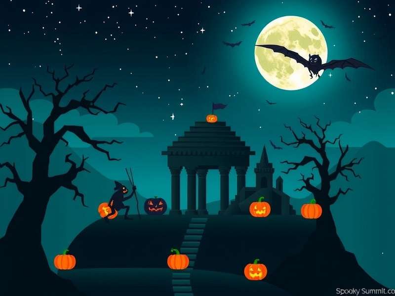 Temple Run 2 Spooky Summit Halloween Update Screenshot
